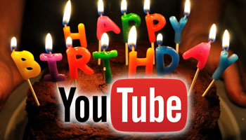 YouTube отметил перый десяток лет