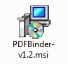 установщик программы PDFBinder